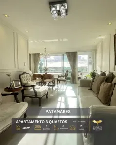 Apartamento com 3 Quartos à venda, 115m² no Patamares, Salvador