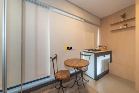 Apartamento com 1 Quarto para alugar, 27m² no Brooklin Paulista, São Paulo