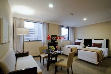 Flat com 1 Quarto à venda, 25m² no Itaim Bibi, São Paulo