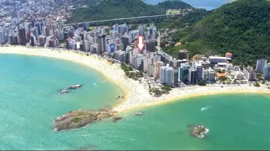 Apartamento com 1 Quarto à venda, 40m² no Praia da Costa, Vila Velha