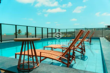 Flat com 1 Quarto à venda, 22m² no Cabo Branco, João Pessoa