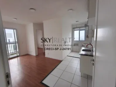 Apartamento com 2 Quartos para alugar, 40m² no Parque Reboucas, São Paulo