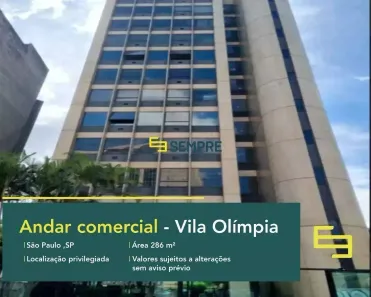 Imóvel Comercial à venda, 286m² no Vila Olímpia, São Paulo