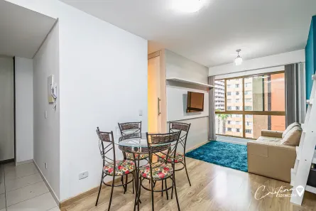 Apartamento com 1 Quarto à venda, 34m² no Centro, Curitiba