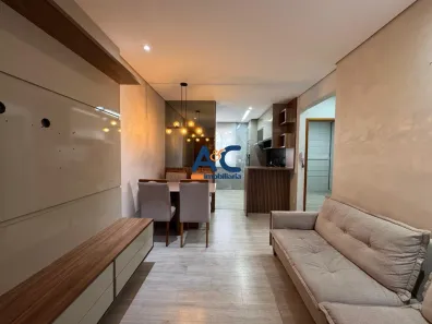 Apartamento com 2 Quartos para alugar, 47m² no Tijuca, Contagem