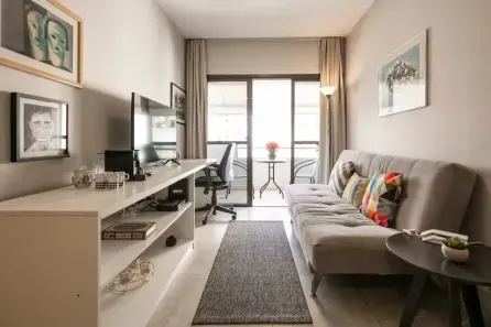 Apartamento com 1 Quarto para alugar, 32m² no Jardim Paulista, São Paulo
