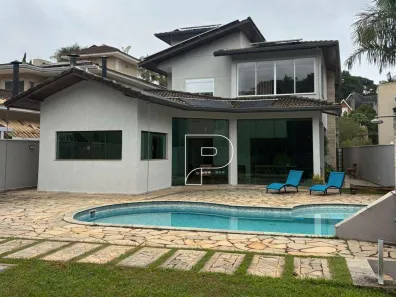 Casa de Condomínio com 4 Quartos para venda ou aluguel, 450m² no São Paulo II, Cotia