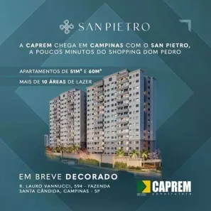 Apartamento com 2 Quartos à venda, 51m² no Parque Rural Fazenda Santa Cândida, Campinas