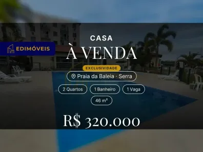 Casa com 2 Quartos à venda, 46m² no Praia da Baleia, Serra