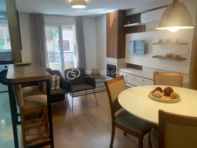 Apartamento com 2 Quartos para alugar, 102m² no Centro, Gramado