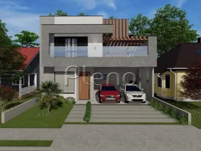Casa de Condomínio com 3 Quartos à venda, 195m² no Residencial Real Parque Sumaré, Sumaré