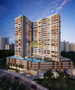 Apartamento com 2 Quartos à venda, 72m² no Encruzilhada, Santos