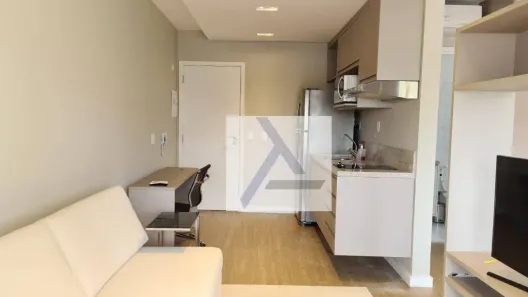 Apartamento com 1 Quarto para alugar, 42m² no Cidade Monções, São Paulo