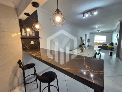 Apartamento com 3 Quartos para alugar, 120m² no Canto do Forte, Praia Grande