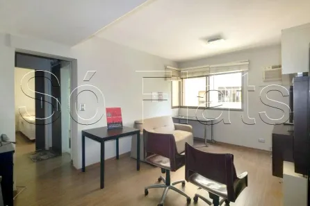 Flat com 1 Quarto para alugar, 42m² no Jardim Paulista, São Paulo