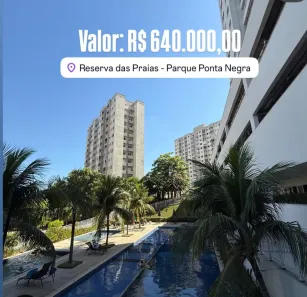 Apartamento com 3 Quartos à venda, 89m² no Ponta Negra, Manaus