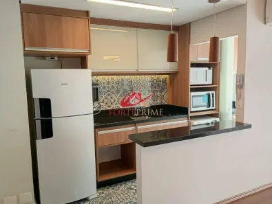 Apartamento com 1 Quarto para alugar, 54m² no Cidade Monções, São Paulo
