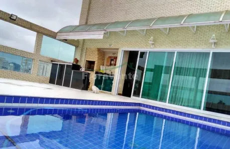 Cobertura com 3 Quartos para alugar, 300m² no Gonzaga, Santos
