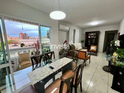 Apartamento com 2 Quartos à venda, 95m² no Campo Grande, Santos