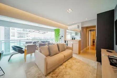 Apartamento com 3 Quartos para alugar, 98m² no Alphaville Empresarial, Barueri