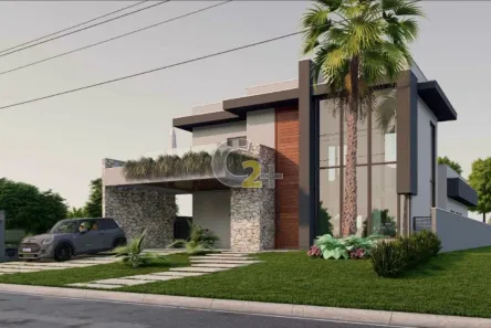 Sobrado com 3 Quartos à venda, 220m² no Condomínio Ninho Verde, Porangaba