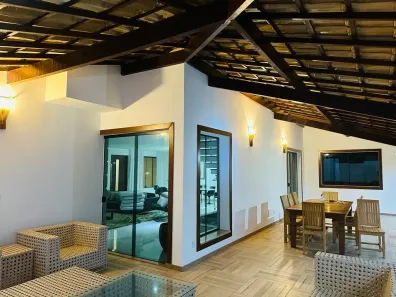 Casa de Condomínio com 5 Quartos para venda ou aluguel, 500m² no Busca Vida (Abrantes), Camaçari