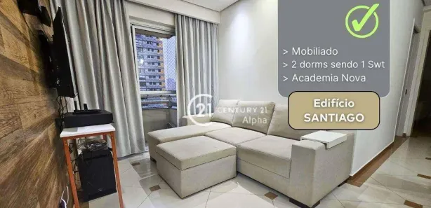Apartamento com 2 Quartos à venda, 62m² no Alphaville Centro Industrial e Empresarial/Alphaville., Barueri