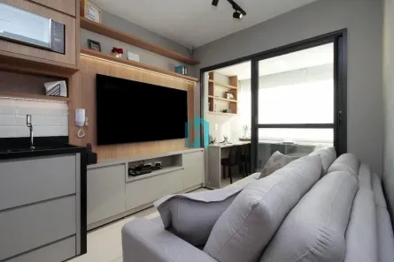 Apartamento com 1 Quarto à venda, 32m² no Indianópolis, São Paulo