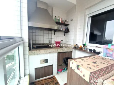 Apartamento com 3 Quartos para alugar, 87m² no Macuco, Santos