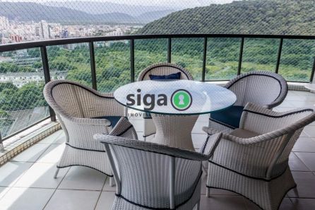 Apartamento com 4 Quartos para venda ou aluguel, 475m² no Mar e Céu, Guarujá
