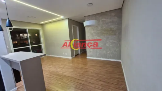 Apartamento com 2 Quartos para alugar, 68m² no Jardim Flor da Montanha, Guarulhos