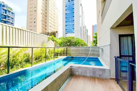 Apartamento com 1 Quarto para alugar, 31m² no Indianópolis, São Paulo