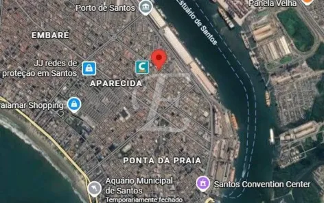 Lote/Terreno à venda, 866m² no Estuário, Santos