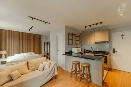 Apartamento com 1 Quarto à venda, 34m² no Centro, Curitiba