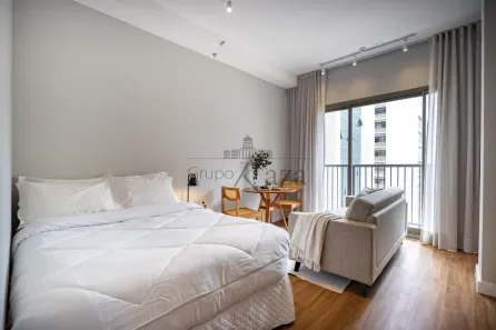 Apartamento com 1 Quarto para alugar, 25m² no Santa Cecília, São Paulo