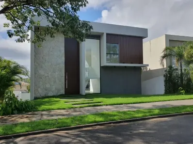 Casa de Condomínio com 4 Quartos à venda, 350m² no Alphaville (Abrantes), Camaçari