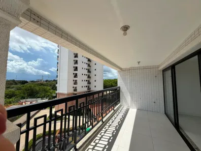 Apartamento com 3 Quartos para alugar, 128m² no Turu, São Luís