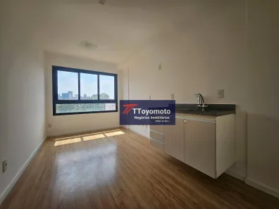 Apartamento com 1 Quarto para alugar, 27m² no Mirandópolis, São Paulo