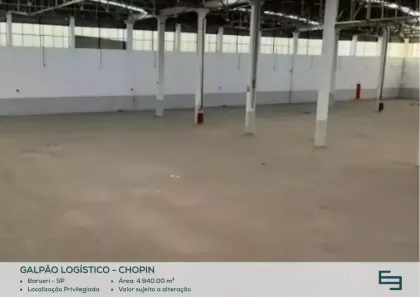 Galpão/Depósito/Armazém para alugar, 4940m² no Jardim Belval, Barueri