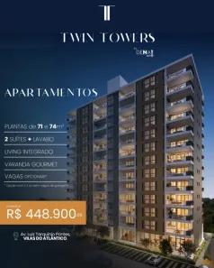 Apartamento com 2 Quartos à venda, 71m² no Vilas do Atlântico, Lauro de Freitas