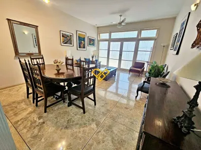 Apartamento com 3 Quartos para alugar, 150m² no José Menino, Santos