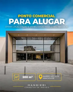 Ponto Comercial para alugar, 500m² no São José, Aracaju