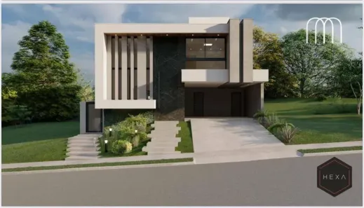 Casa de Condomínio com 4 Quartos à venda, 256m² no Jardins Capri, Senador Canedo