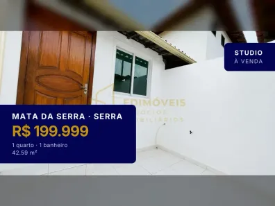 Apartamento com 1 Quarto à venda, 42m² no Mata da Serra, Serra