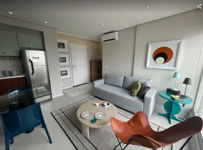Apartamento com 1 Quarto para venda ou aluguel, 38m² no Brooklin Paulista, São Paulo