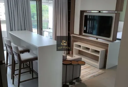 Flat com 1 Quarto para alugar, 56m² no Jardim Paulista, São Paulo