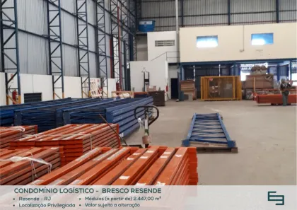 Galpão/Depósito/Armazém para alugar, 2837m² no Parque Embaixador, Resende