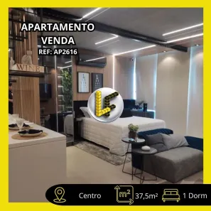 Apartamento com 1 Quarto à venda, 37m² no Centro, São Caetano do Sul