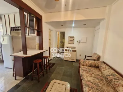 Apartamento com 2 Quartos para venda ou aluguel, 55m² no Gonzaga, Santos
