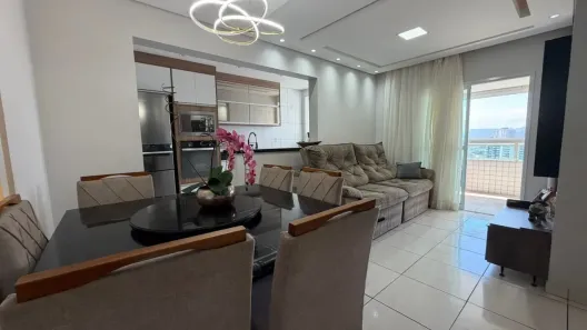 Apartamento com 2 Quartos para alugar, 88m² no Guilhermina, Praia Grande